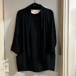 Black Chevalier Wilfred Blazer Size 8